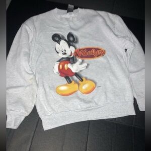 Disney Mickey Unlimited Gray Sweatshirt